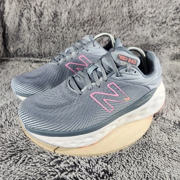 New Balance 840 v3 Running Shoes White Gray Athletic Sneakers Men's 8.5 - Picture 4 of 9